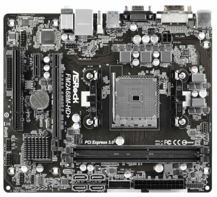 ASRock FM2A68M-HD + ASRock FM2A68M-HD +