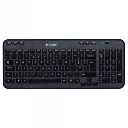 מקלדת Logitech האלחוטית K360 920-003095 USB שחור מקלדת Logitech האלחוטית K360 920-003095 USB שחור