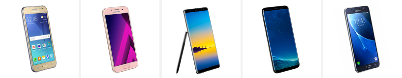 Ocjena najboljih Samsung pametnih telefona