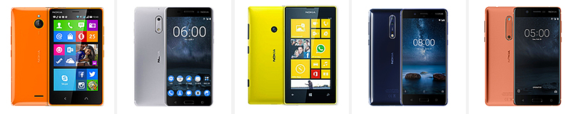 Ocjena najboljih Nokia pametnih telefona