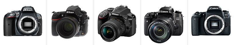 Ocjena najboljih DSLR fotoaparata