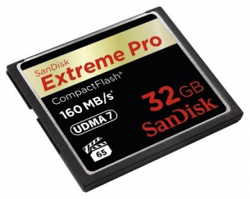 SanDisk Extreme Pro CompactFlash 160 MB / s 32 GB