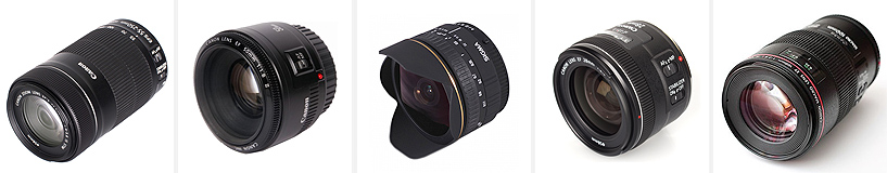 Vrhunske leće za Canon fotoaparate