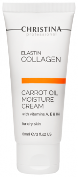 Christina ELASTINCOLLAGEN KREMA ULAZNA vlažna krema s vitaminima A, E i HA za suhu kožu