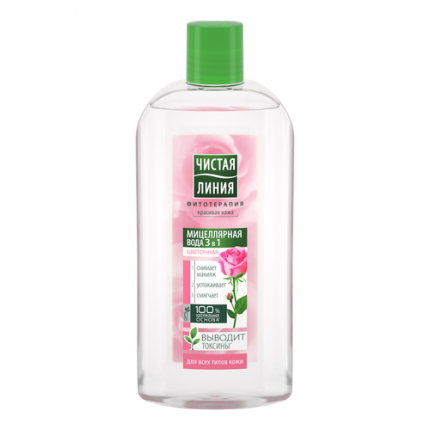 Micelarna voda Čista linija 3 u 1 cvjetna Micelarna voda Čista linija 3 u 1 cvjetna