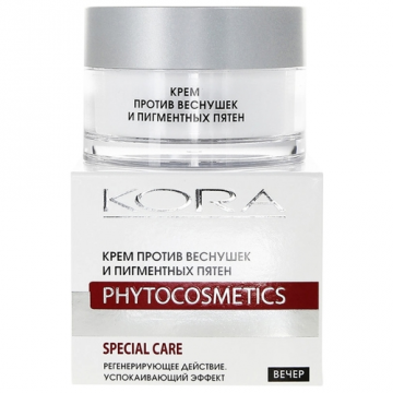 Kora Phytocosmetics Krema protiv pjega i staračkih pjega