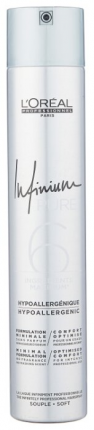 Hairspray LOreal Professionnel אינפיניום טהור רך Hairspray LOreal Professionnel אינפיניום טהור רך