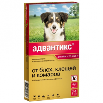 Advantix Bayer za srednje pasmine