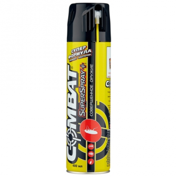 Combat SuperSpray + aerosol za puzanje insekata