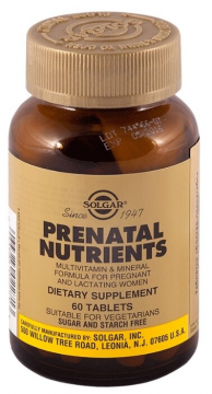 Tab SOLGAR prenatabs za trudnice. Broj 60