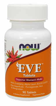 NOW Foods EVE superiorna ženska višestruka kartica. 10000 IU 90 kom