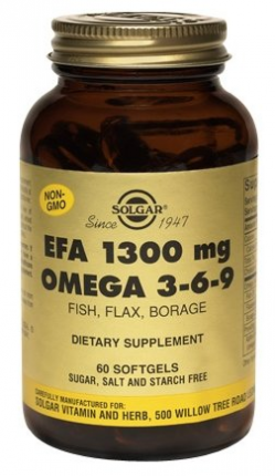 SOLGAR kompleks masnih kiselina 1300 omega 3-6-9 br. 60 SOLGAR kompleks masnih kiselina 1300 omega 3-6-9 br. 60