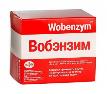 Mucos Pharma Wobenzym br. 200